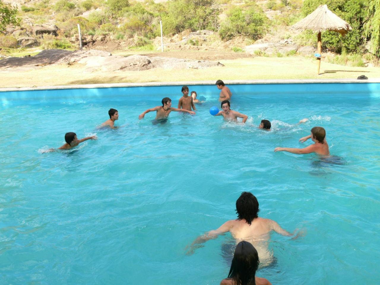 Cabanas Pampa Mina Clavero Esterno foto